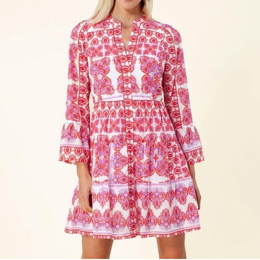 Hale Bob Patterned Dress